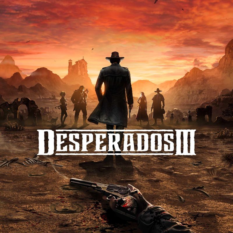 Desperados III box art for Playstation 4